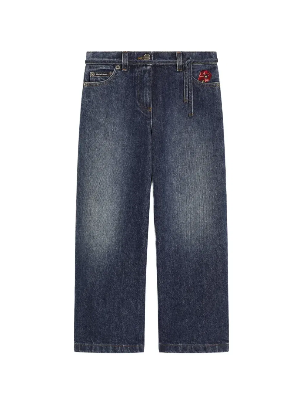 Джинсовые брюки Dolce & Gabbana Kids, синий