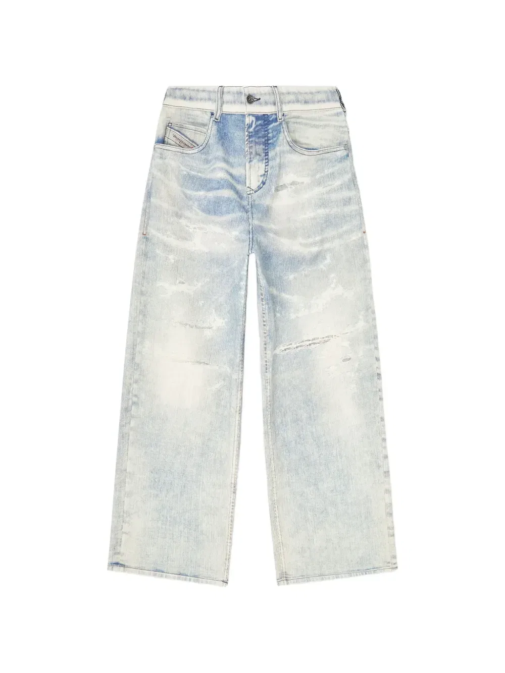 Свободные джинсы с обычной посадкой 2097 D-Enim-M Joggjeans Diesel, синий