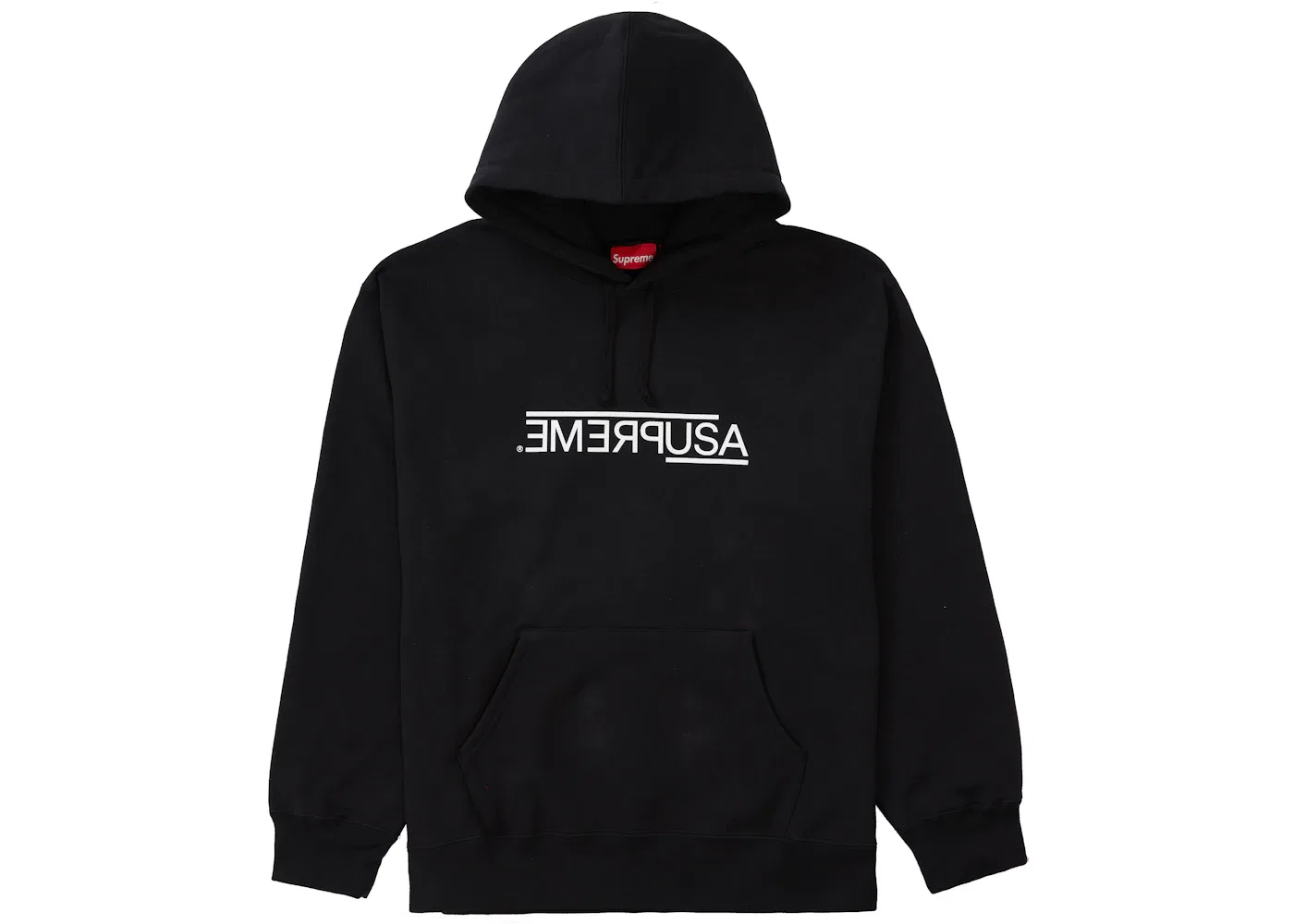 Мужской худи с капюшоном Supreme Sweatshirt, Black