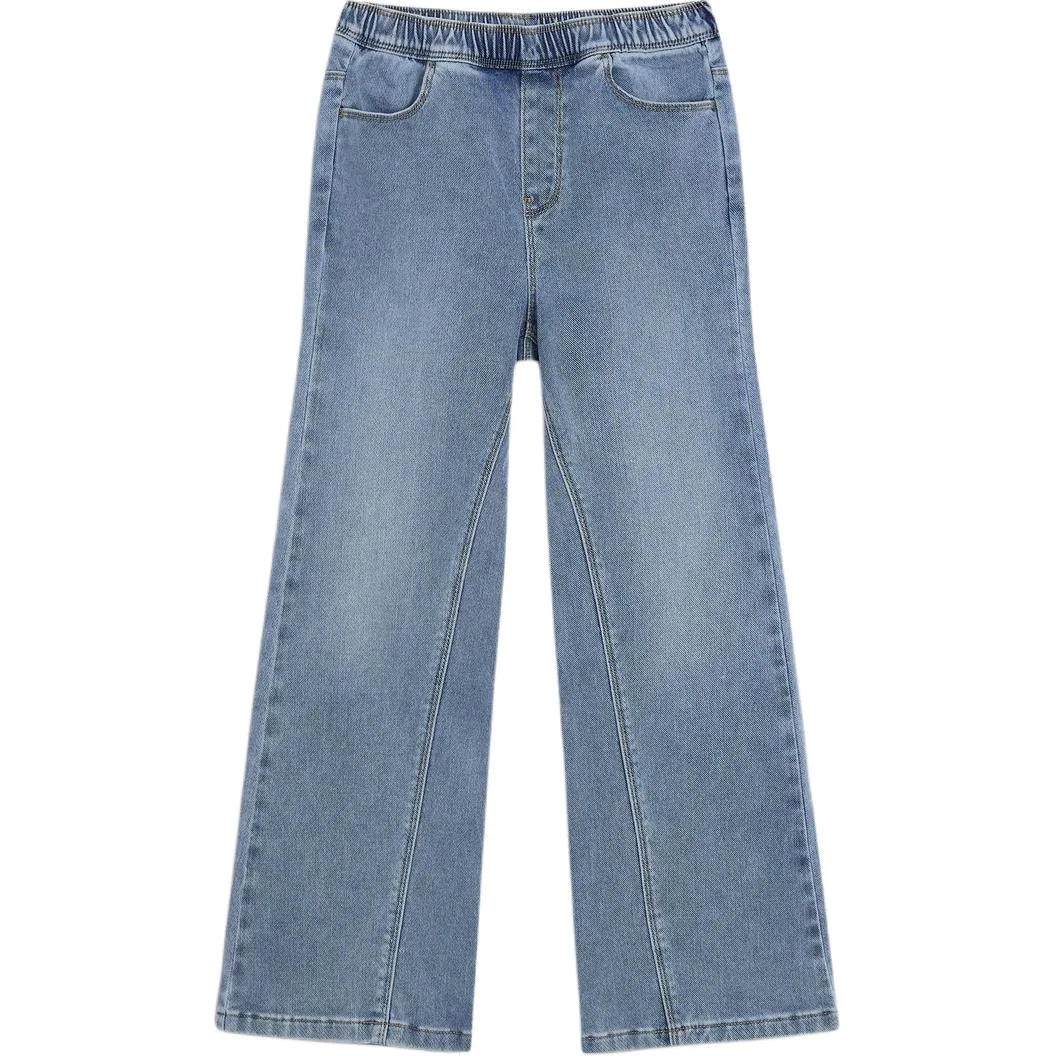 Детские джинсы с длинным рукавом Dark Indigo GAP — фото 3