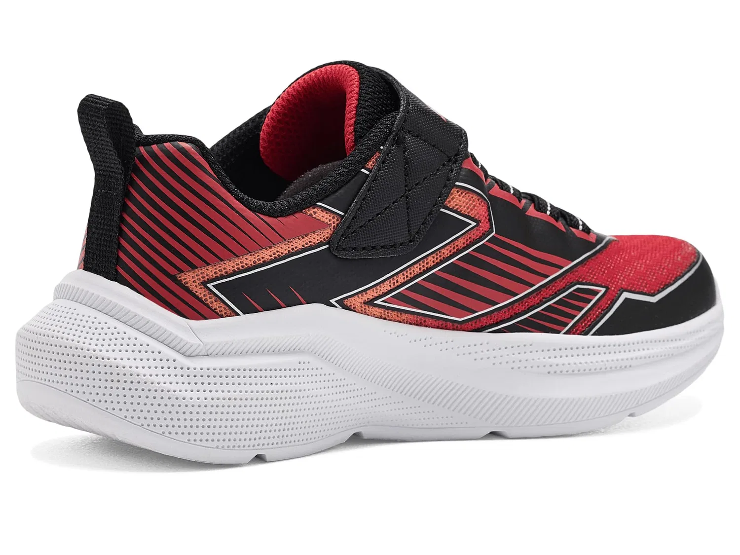Кроссовки Microspec Velocity 404127L (для маленьких и больших детей) Skechers Kids, Black/Red — фото 4