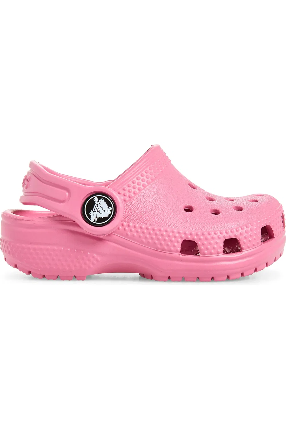 Детские сабо легкие из Croslite Classic Clog Crocs, Quiet Rose — фото 3