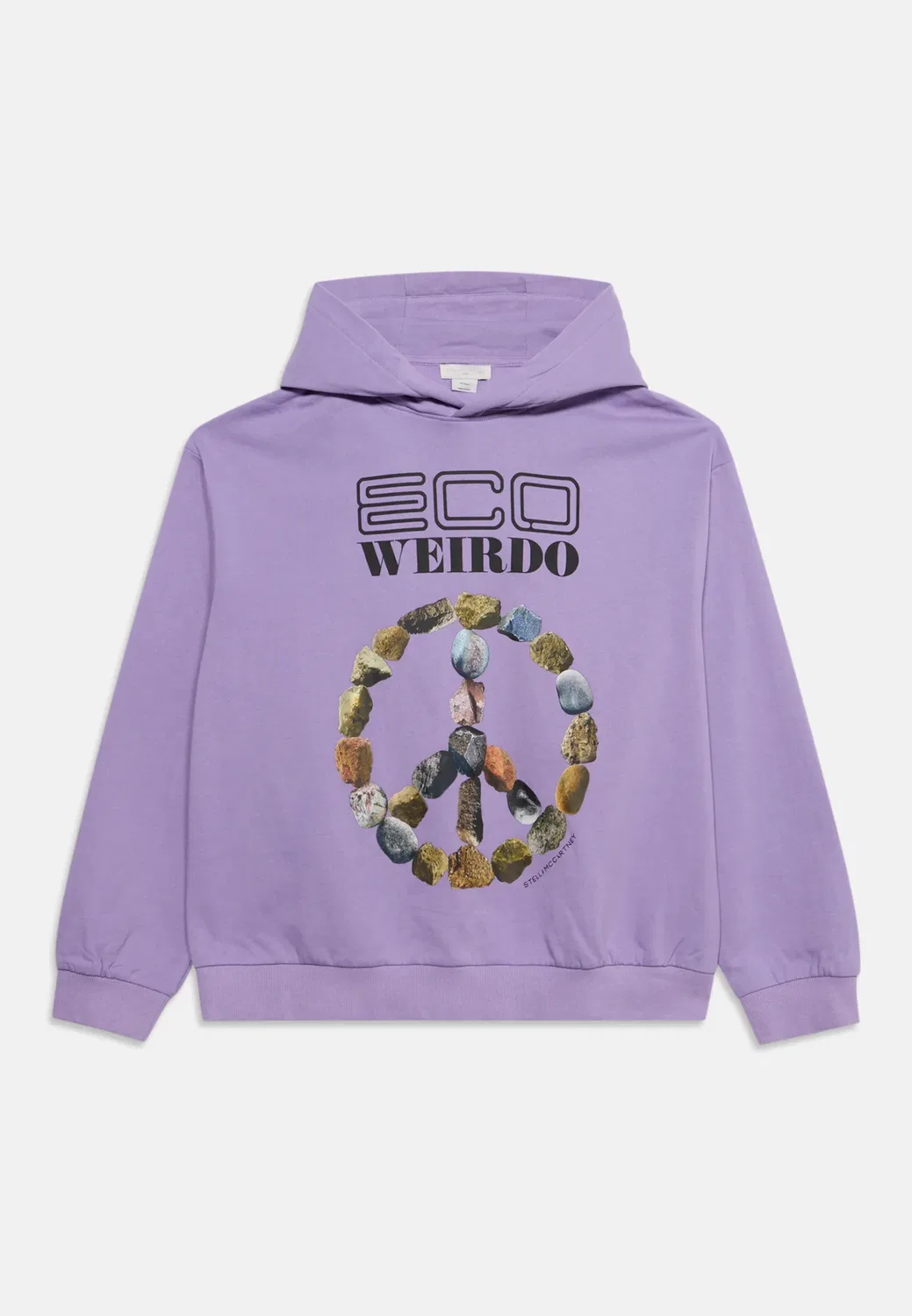 Толстовка с капюшоном Stella Mccartney Kids, Purple — фото 3