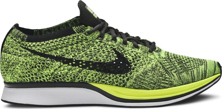 

Кроссовки Nike Flyknit Racer 'Volt Sequoia', зеленый