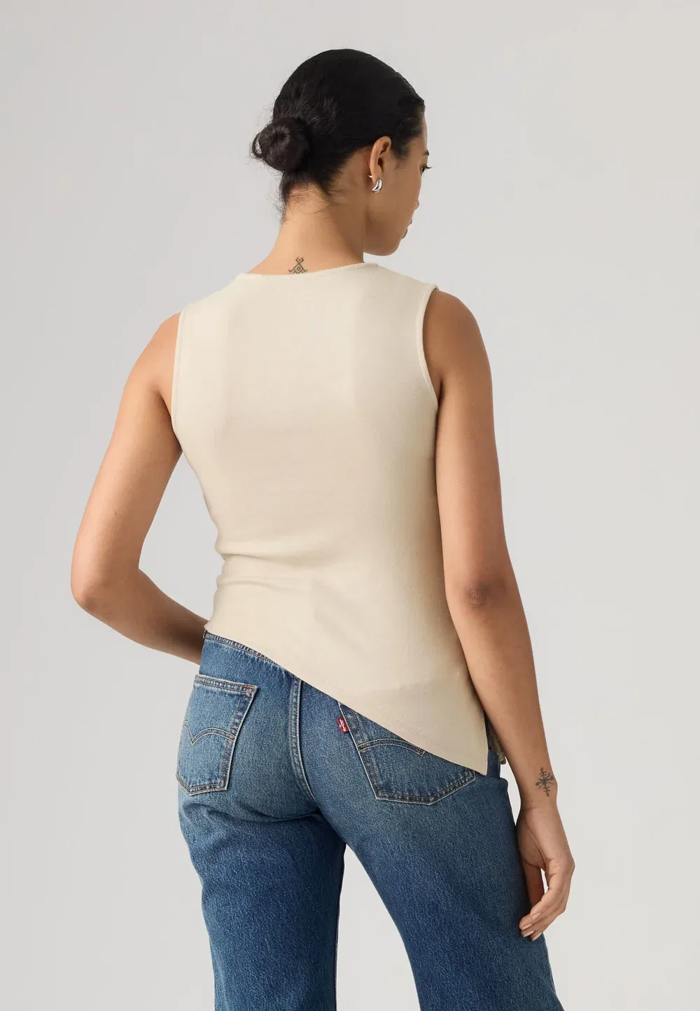 Асимметричная Алила - верх Levi'S, Chateau Gray — фото 3