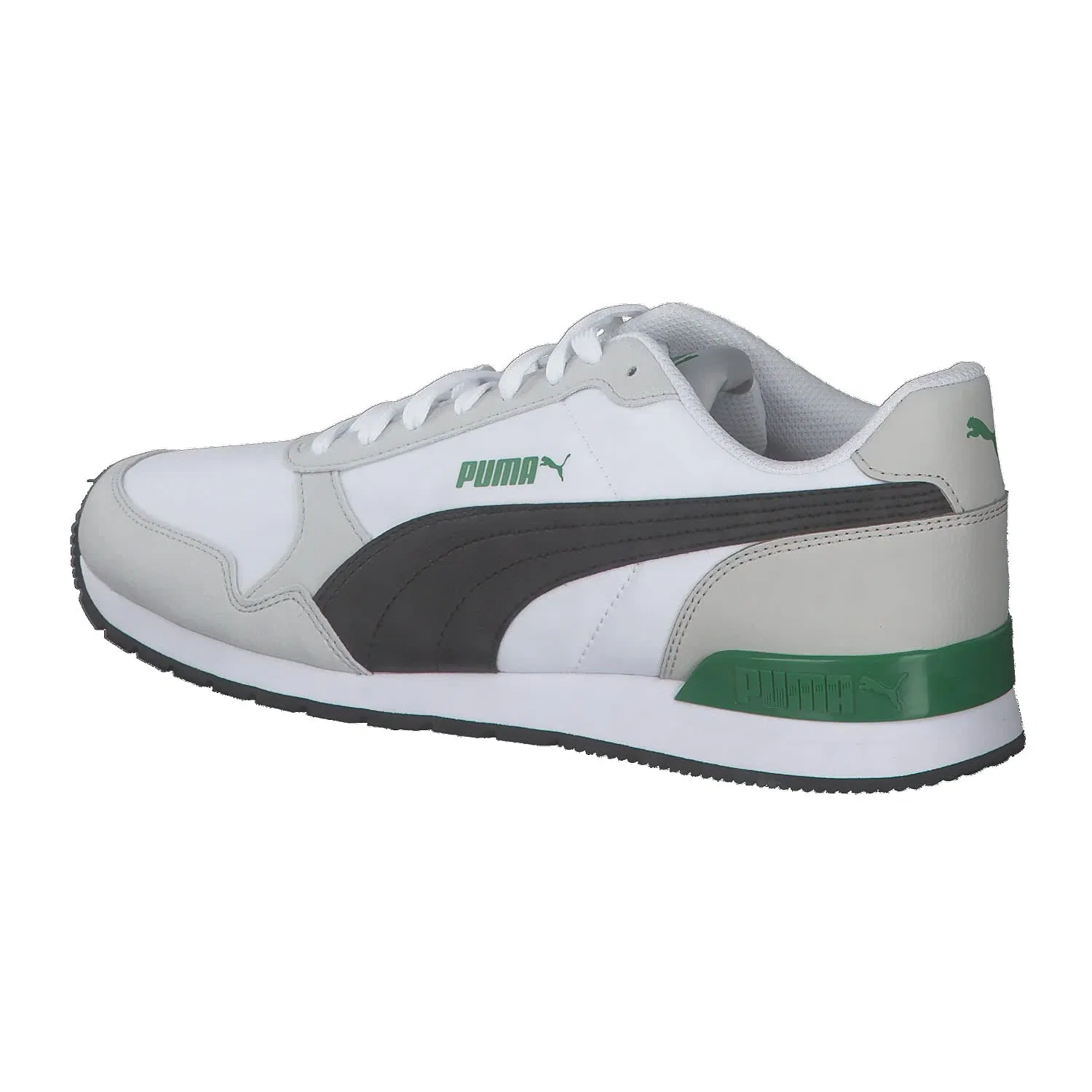Детские кроссовки с легендарным дизайном St Runner V2 Nl PUMA, V2 White Black Gray Violet — фото 3