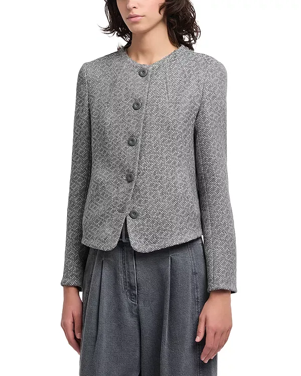 Женская куртка с длинным рукавом Emporio Armani, Grey Melange