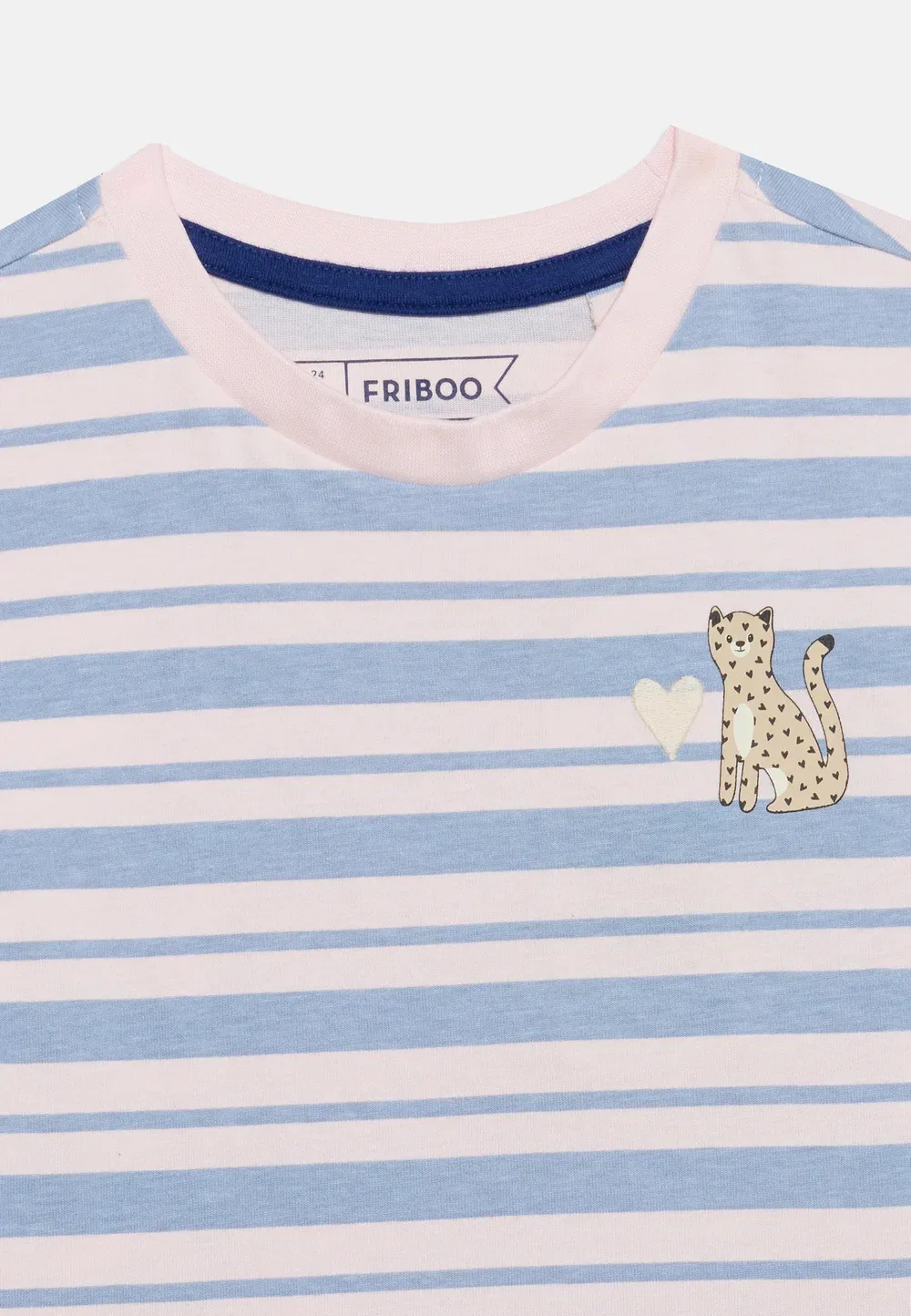 Комплект - леггинсы - брюки Friboo By Zalando, Dark Blue/ Pink — фото 4