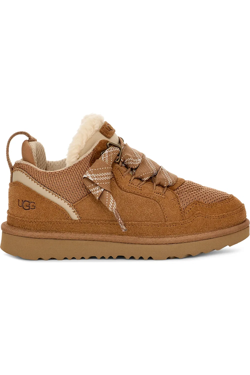 Детские кроссовки на платформе Lowmel UGG, Chestnut — фото 3