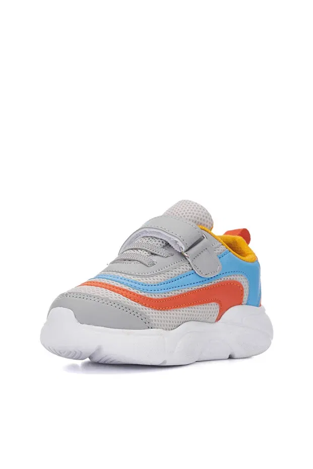 Детские кроссовки для девочек с текстурой Arzen Bebe, Orange — фото 2