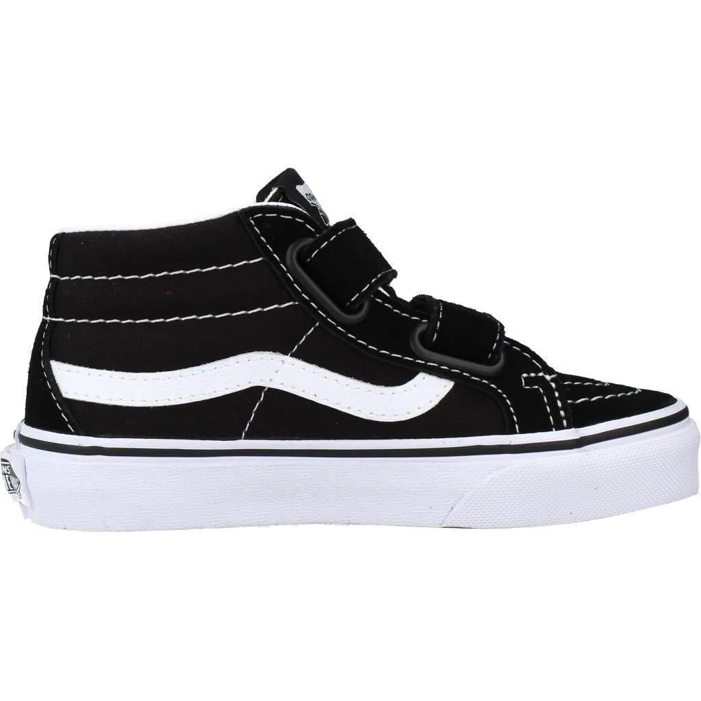 Детские кроссовки для мальчиков с липучкой Sk8 Reissue V Vans, Schwarz — фото 4
