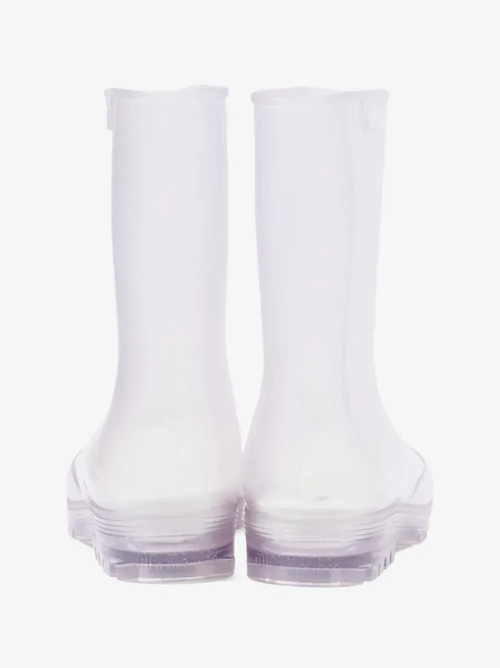 Резиновые сапоги Welly слипоны Mini Melissa, белый — фото 3