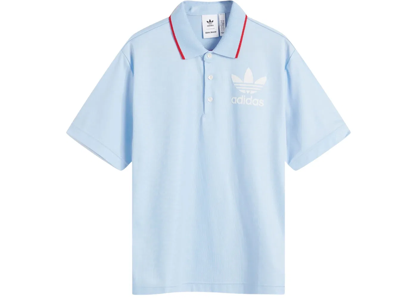 Мужская футболка-поло с коротким рукавом Polo Adidas, Glow Blue F19