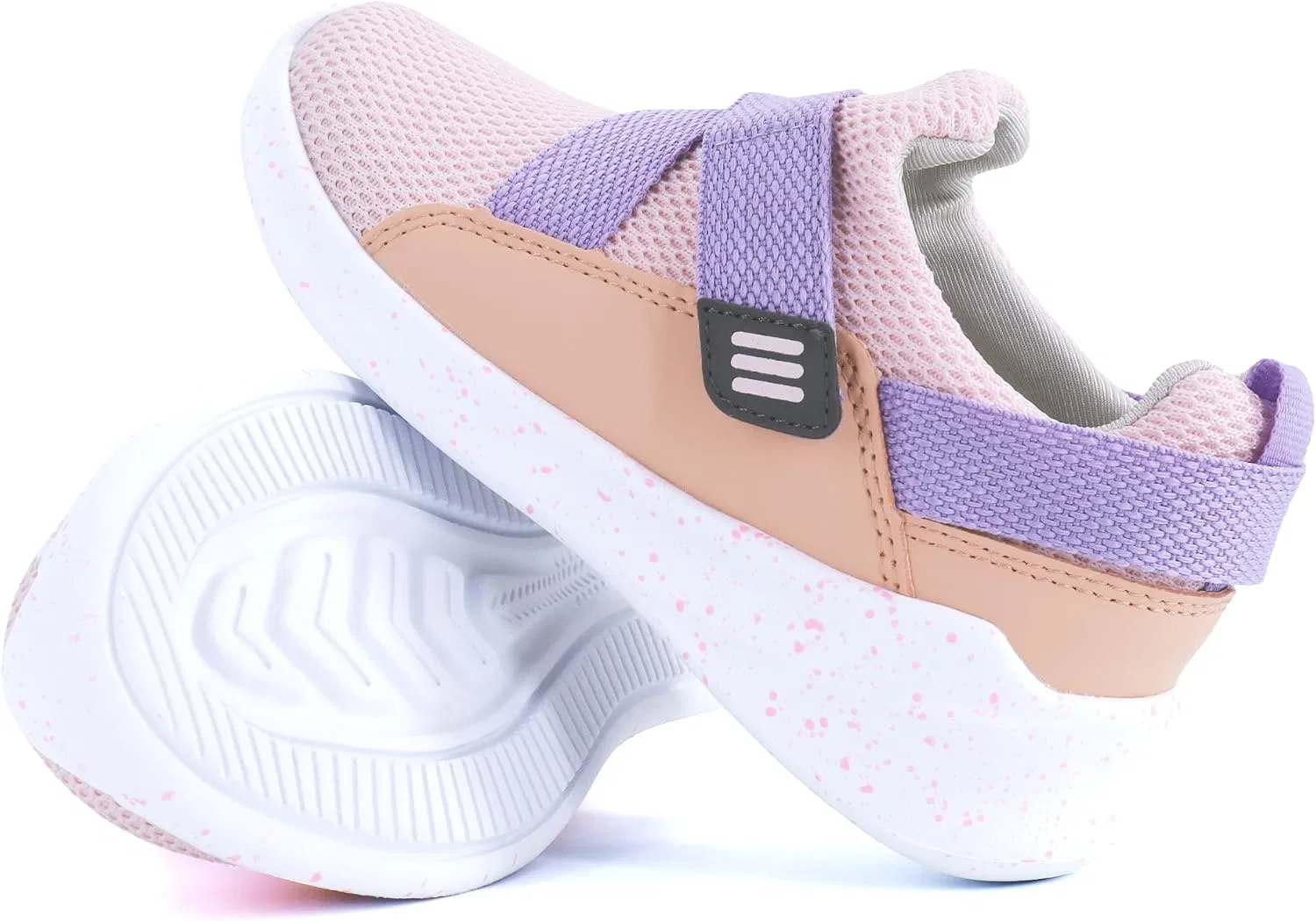 Детские кроссовки для мальчиков и девочек с дышащим верхом SKYWHEEL, All Pink Toddler Girls Shoes — фото 2