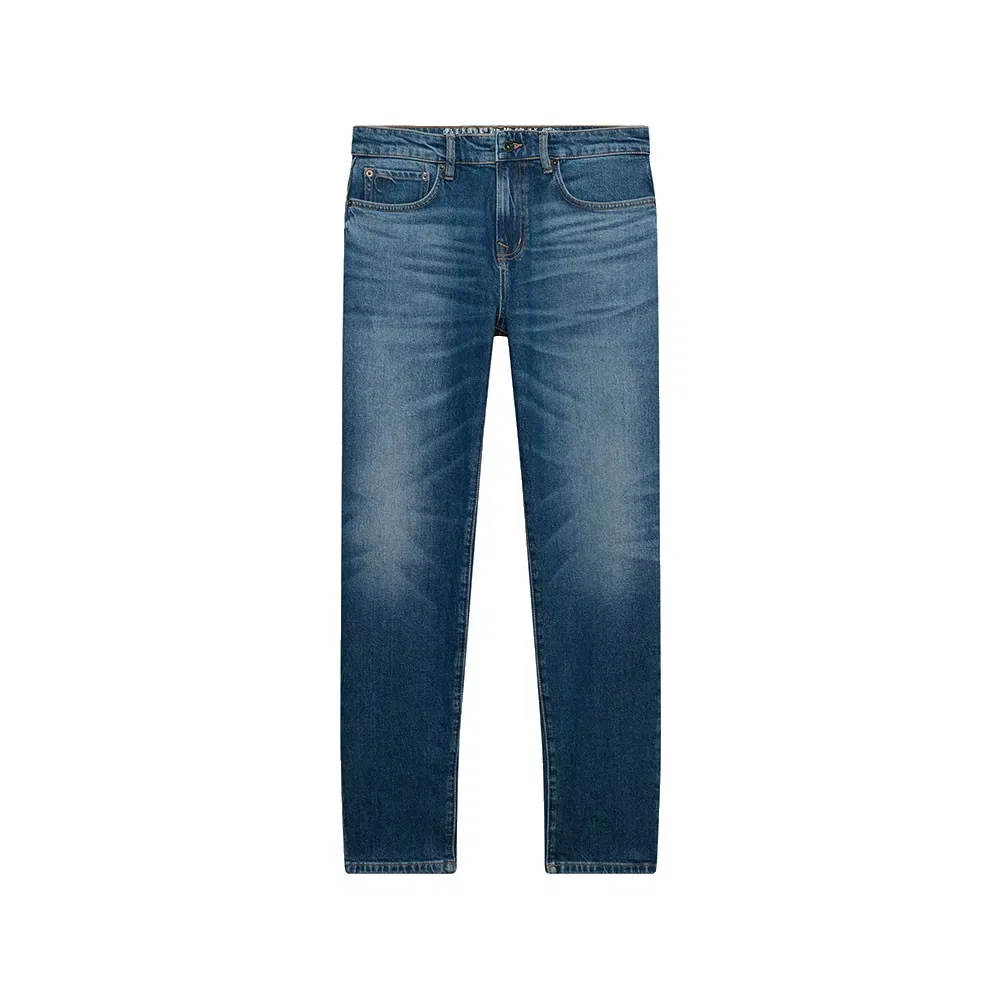 Мужские джинсы зауженные Vintage Tapered Superdry, Blue — фото 4