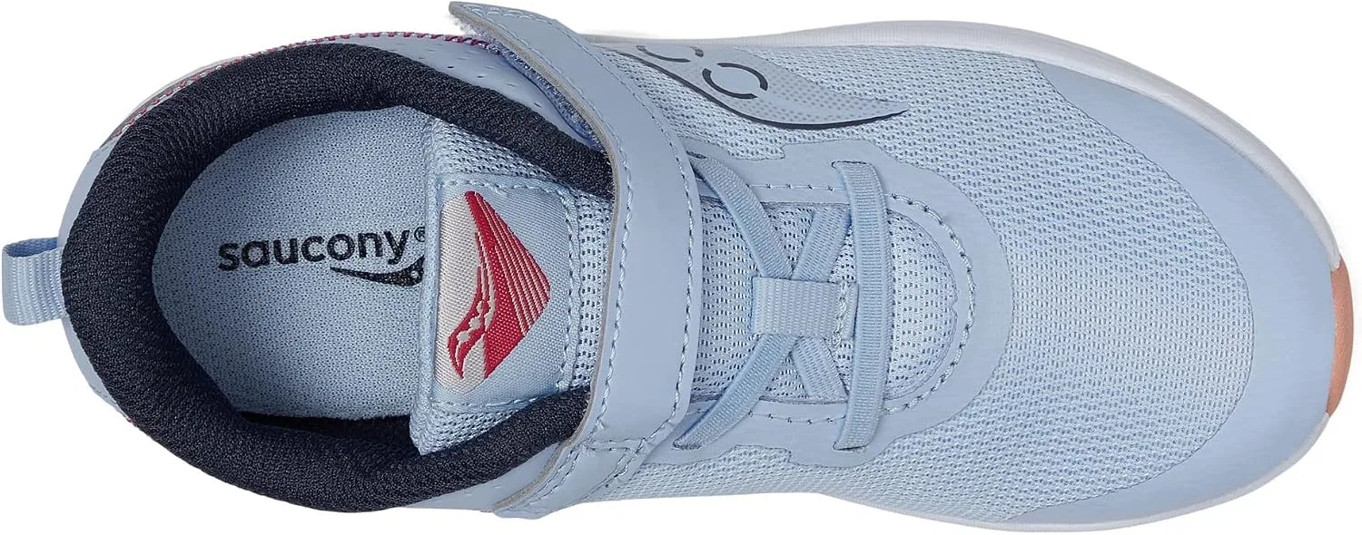 Детские кроссовки для девочек Kinvara 14 Alternative Closure Jr Saucony, Light Blue — фото 2