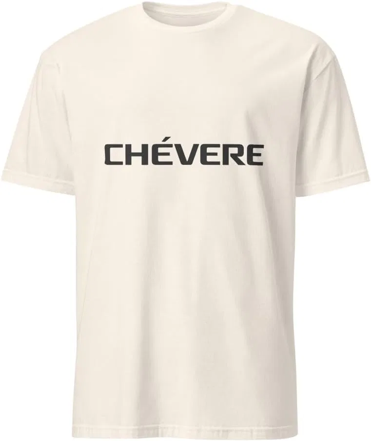 Мужская футболка с венесуэльским сленгом CHÉVERE 64000, Natural