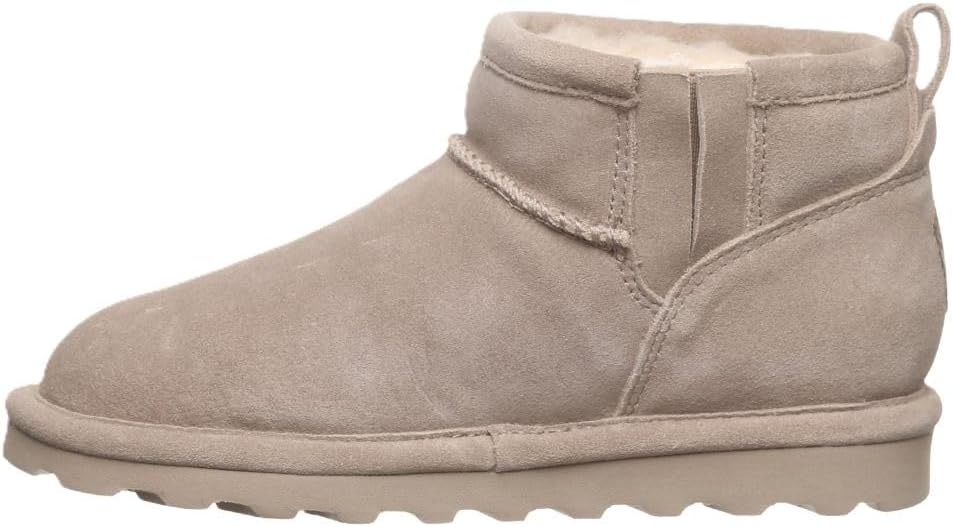 Детские ботинки BEARPAW Shorty | Удобные и прочные зимние ботинки на липучке для детей | Разные цвета и размеры, Mushroom — фото 2