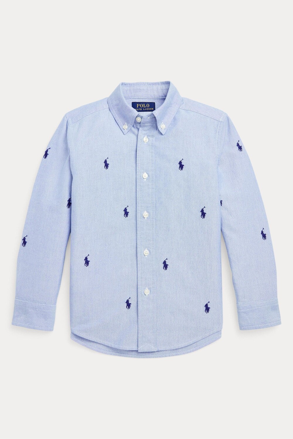 Рубашка поло  Polo Ralph Lauren, синий — фото 2