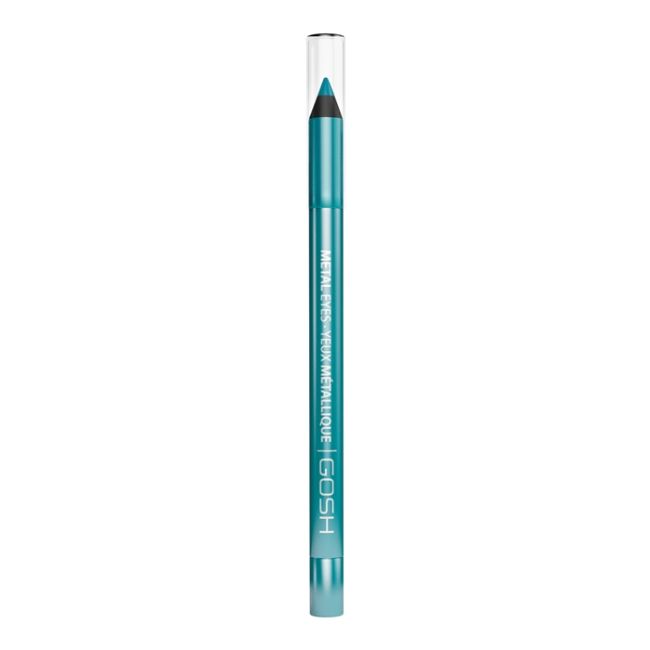 

Карандаш для подводки глаз Metal eyes Gosh, цвет 005 turquoise, 1,2 гр