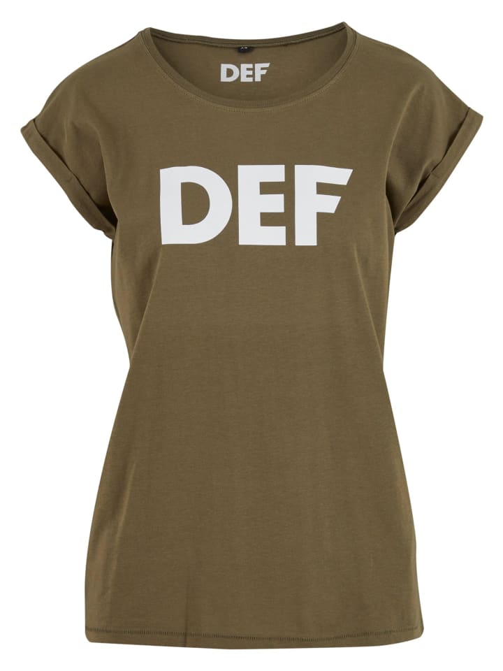 

Футболка DEF, оливковый