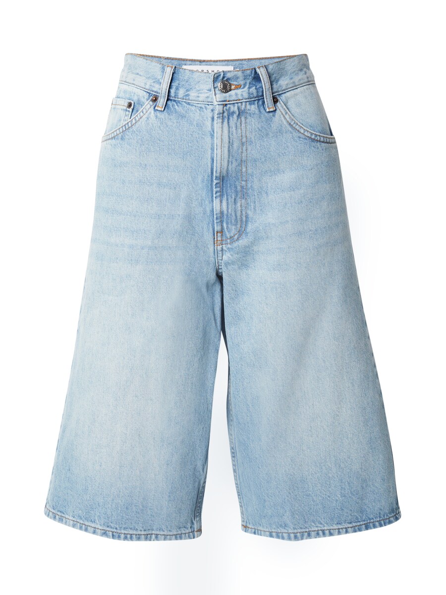 

Джинсы с широкими штанинами TOPSHOP, Blue denim