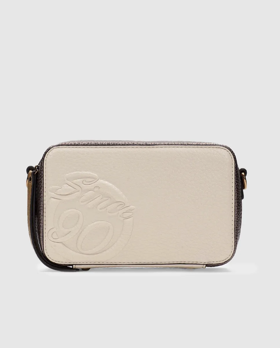 

Женская сумка через плечо с регулируемым ремнем Hispanitas, бежевый/коричневый