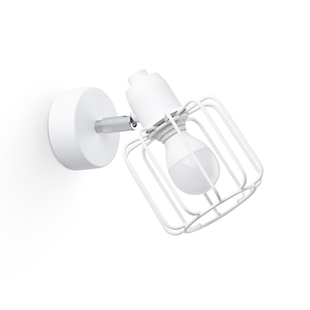 

Настенный светильник BELUCI 1 белый 1xE14 40Вт сталь 18x15x14см Sollux Lighting