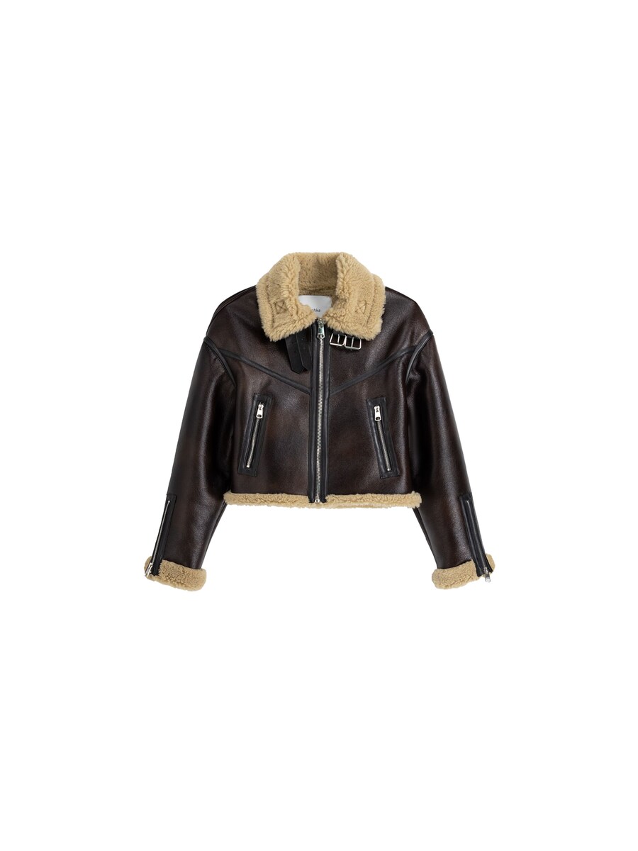 

Межсезонная куртка Bershka, цвет Chestnut brown