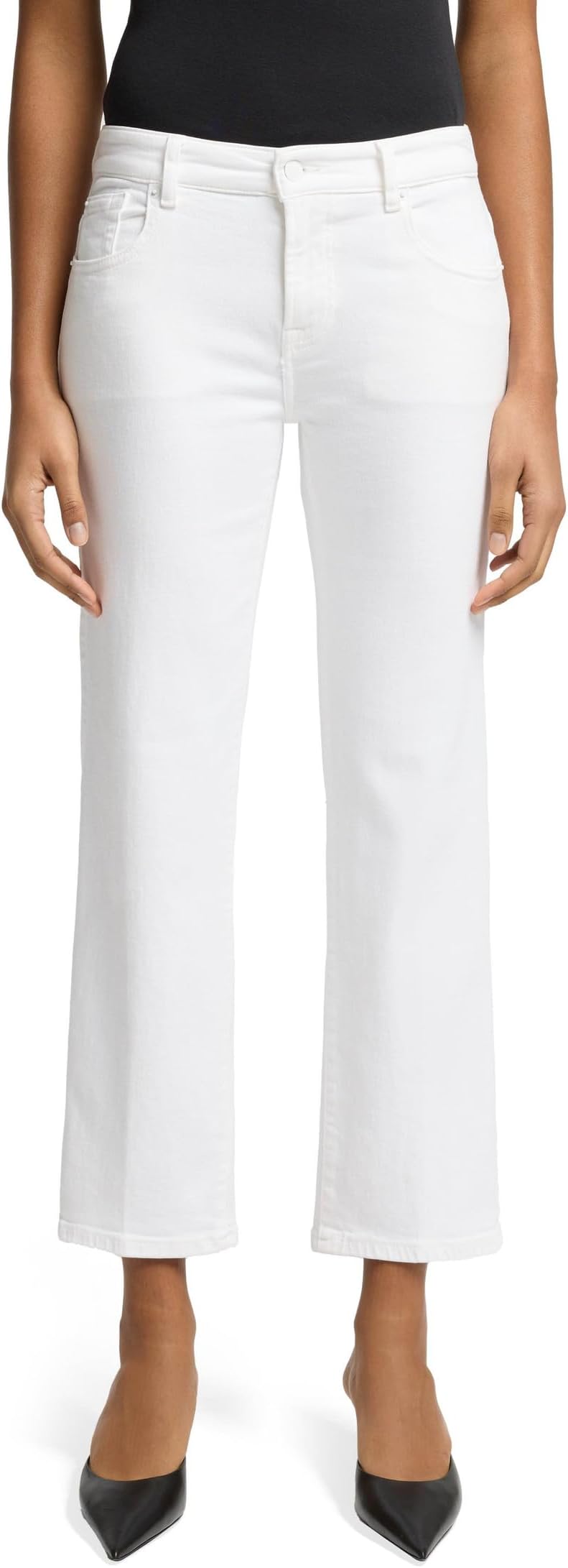 

Джинсы 7 For All Mankind Calie Straight Ankle, Soleil