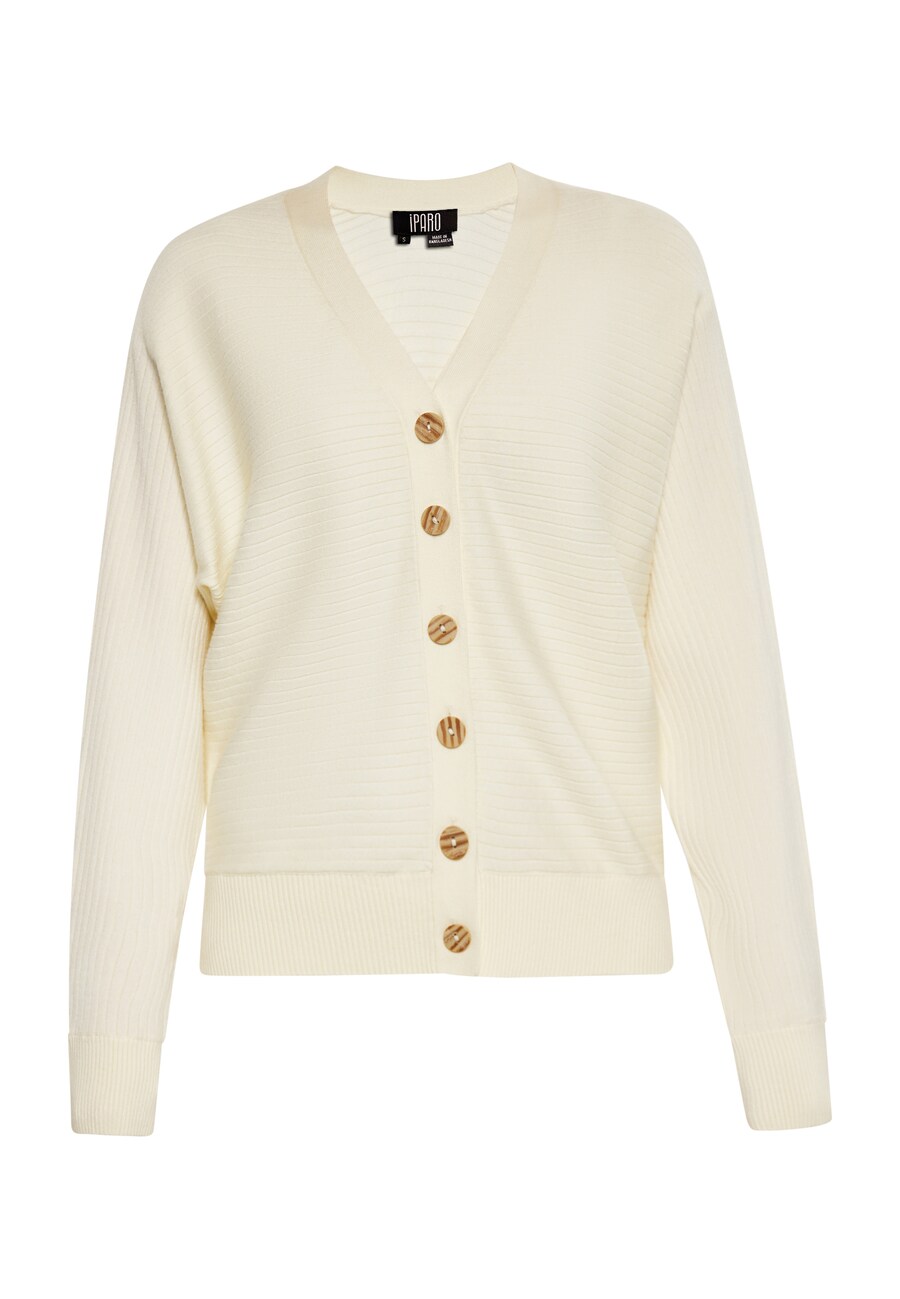 

Вязаный кардиган DreiMaster Klassik Iparo, кремовый/темно-бежевый