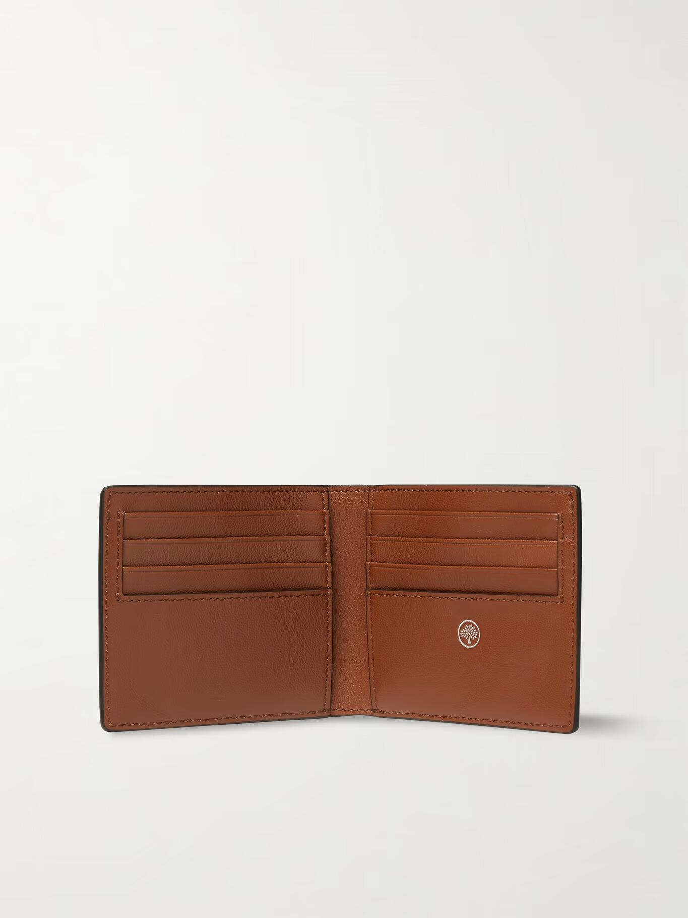 

Кошелек-купюрница из натуральной кожи MULBERRY, коричневый