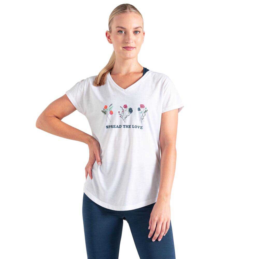 

Спортивная футболка Dare2B Calm, белый, Коричневый, Спортивная футболка Dare2B Calm, белый
