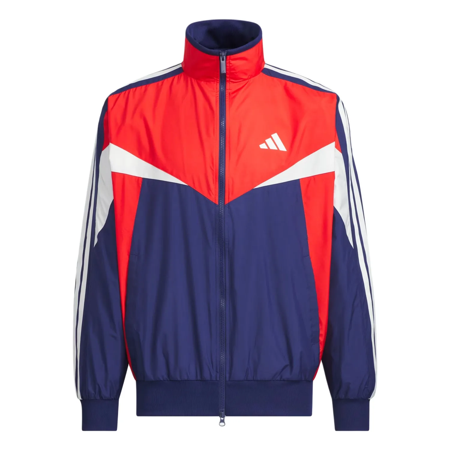 Куртка Sportswear FW25 Must have Adidas, темно-синий/bright красный/pure белый