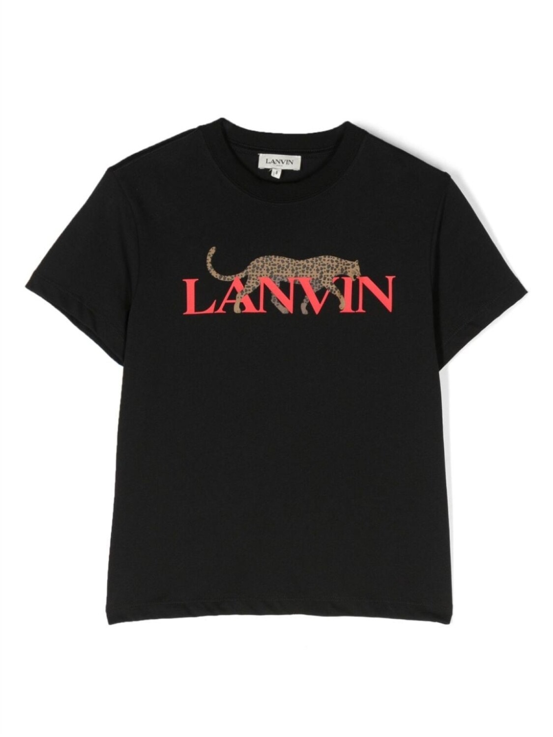 

Lanvin Enfant футболка Hobo Cat с логотипом, черный