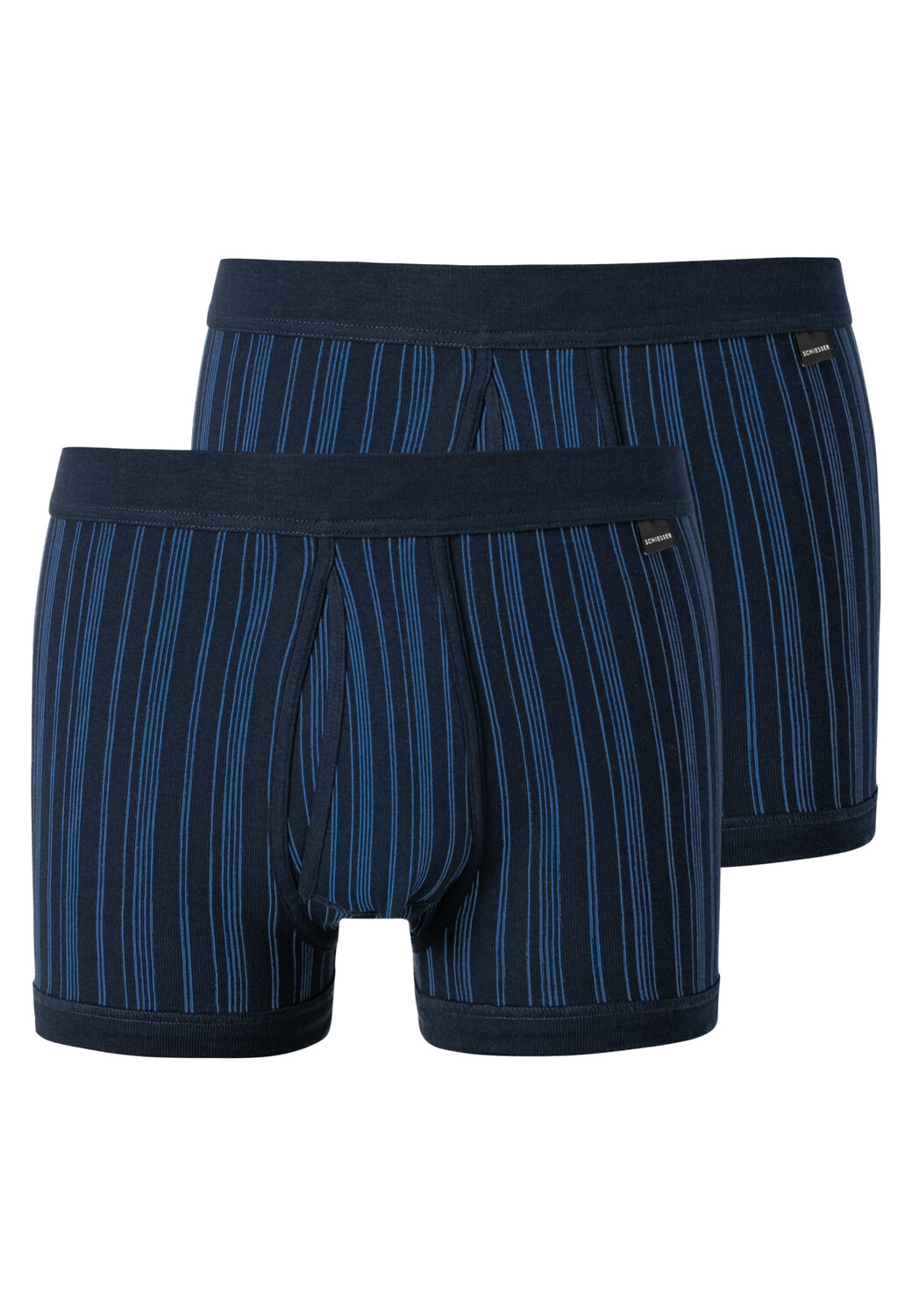 

Трусы Schiesser Unterhose kurz Original Classics Feinripp, темно синий