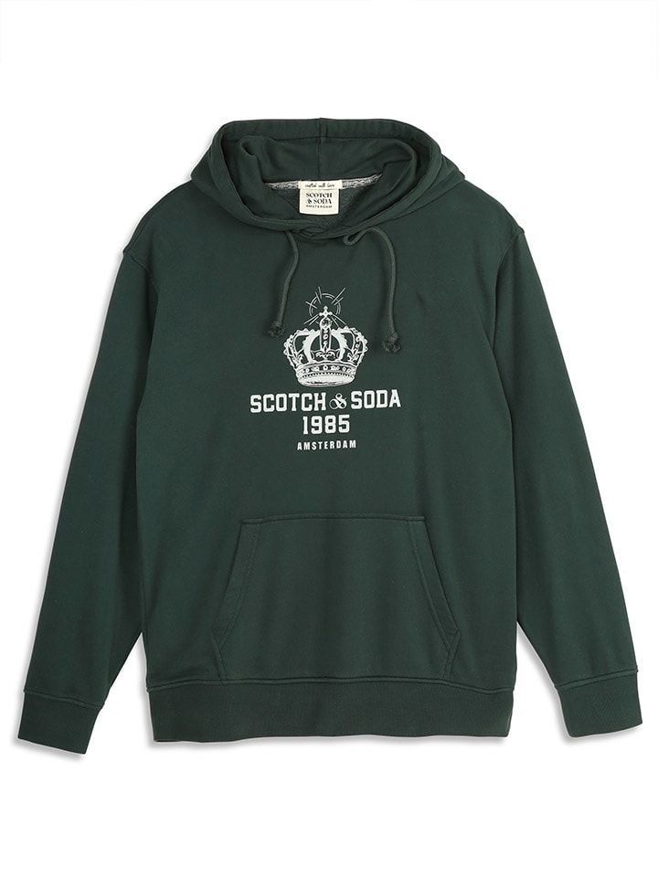 

Толстовка Scotch & Soda, темно-зеленый