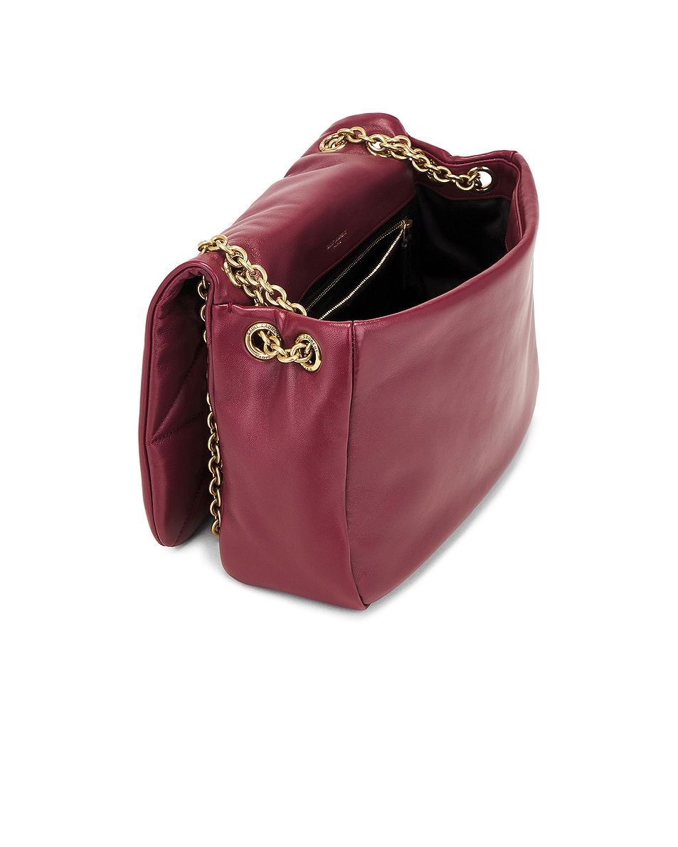 Средняя сумка Jamie 4.3 Saint Laurent, цвет Dark Bordeaux — фото 2