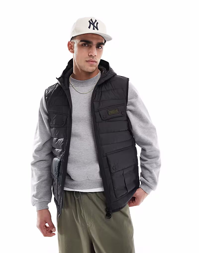 

Жилет-пуховик Molden черного цвета Barbour International