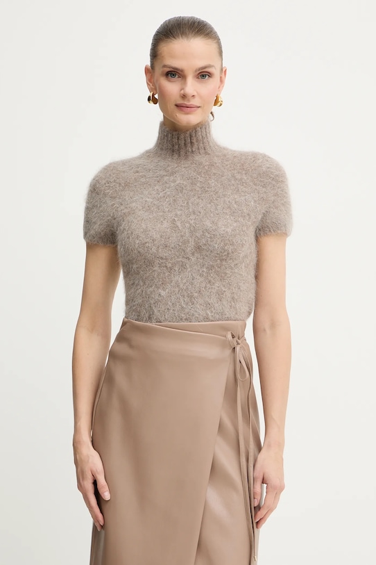 

Свитер AGNES из альпаки Marciano Guess, коричневый