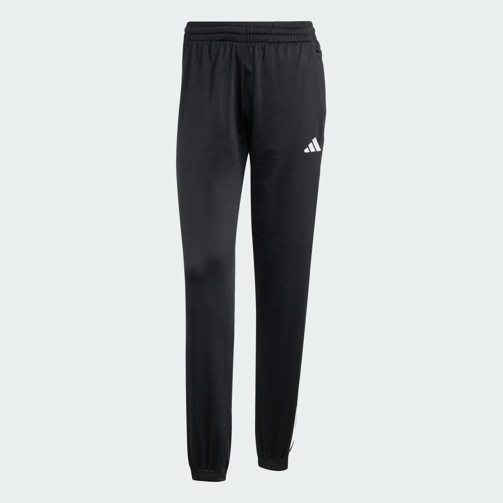 Спортивные брюки Adidas Tricot 3-Stripes Track Pants, черный/белый — фото 4