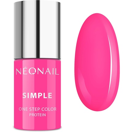

NÉONAIL Pink Xpress UV лак для ногтей 3 в 1 Simple One Step Color Protein Flowered 8129-7 7,2 мл