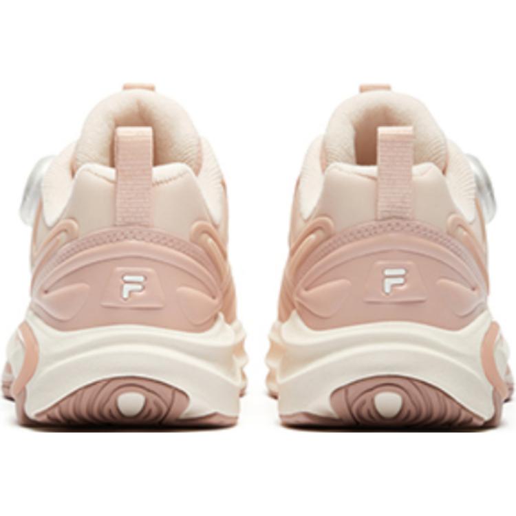 FILA KIDS Детские кроссовки с низким верхом, устойчивые к истиранию, розовые — фото 4