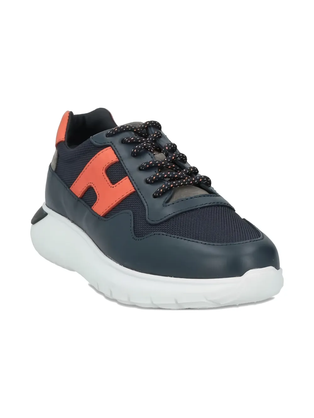 

Кеды на шнуровке Hogan Kids, синий