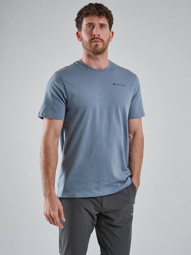 

Футболка с импактным компасом Montane, цвет Stone Blue