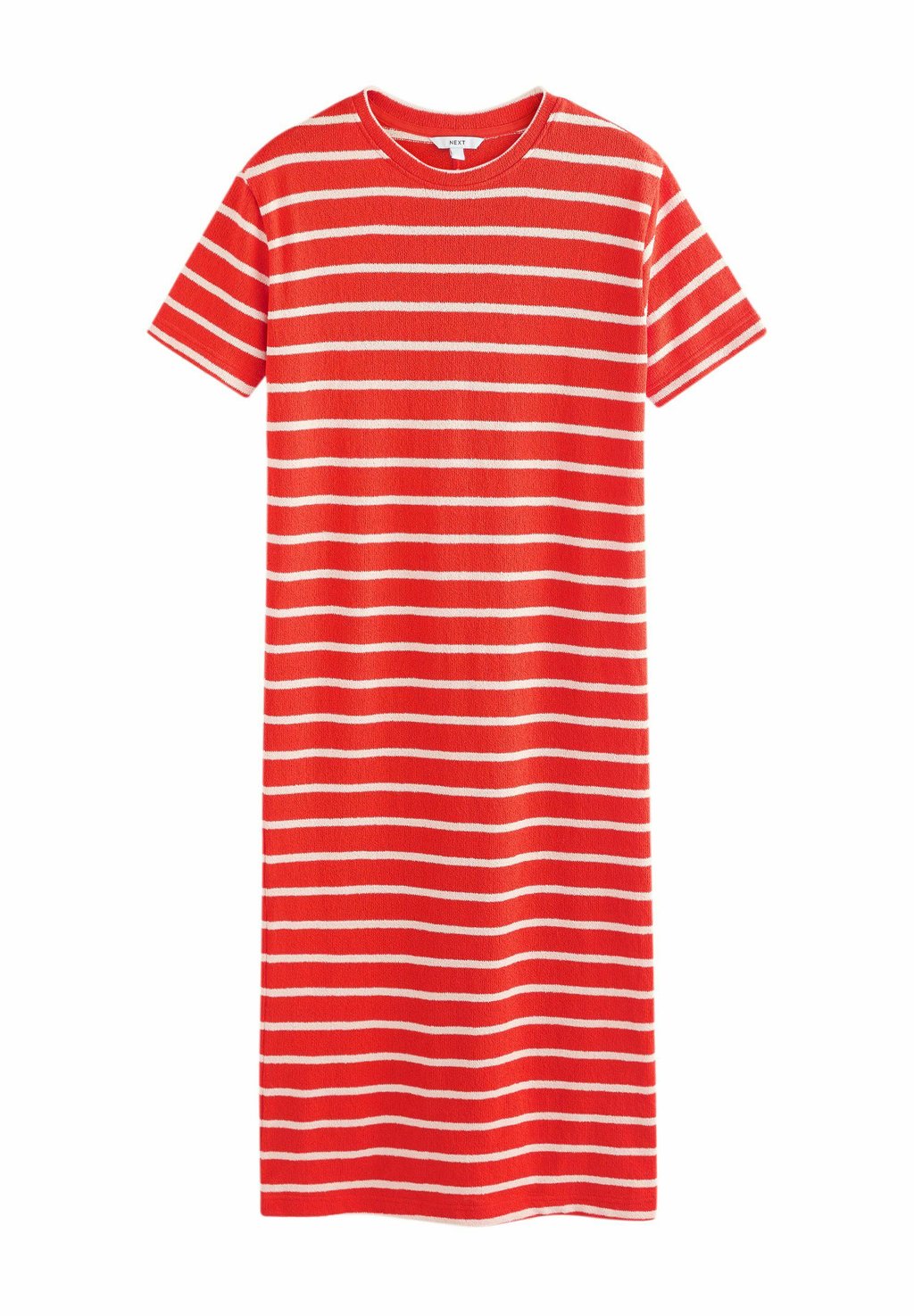

Платье-джемпер STRIPE LOOK SHORT SLEEVE Next, красный