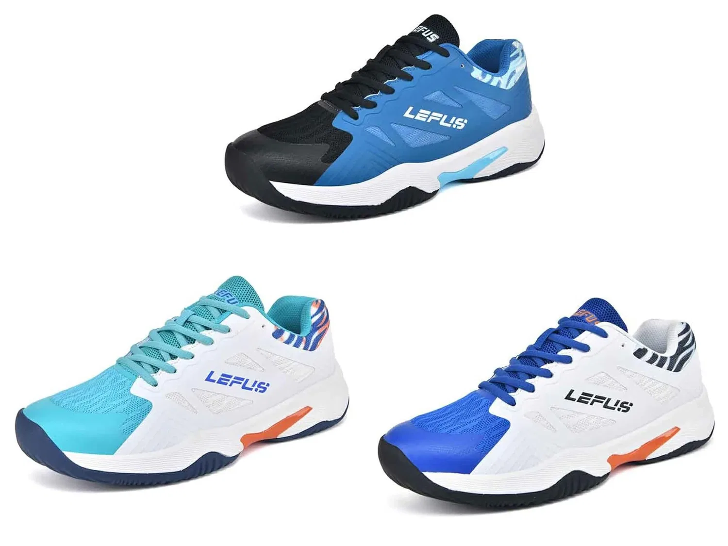 Унисекс кроссовки для бадминтона и спорта, Blue/Black