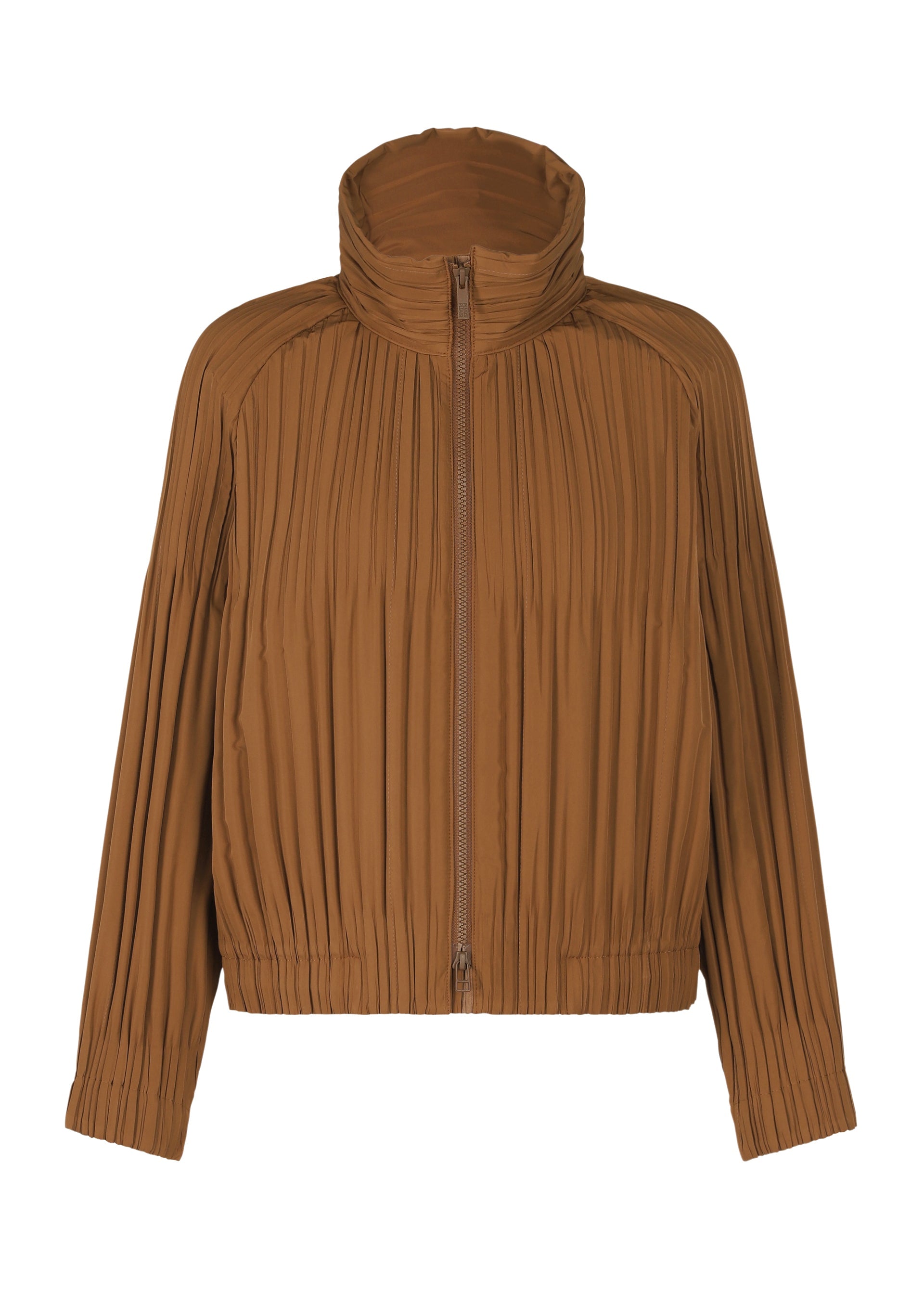 

Куртка padded pleats coat Pleats Please Issey Miyake, коричневый
