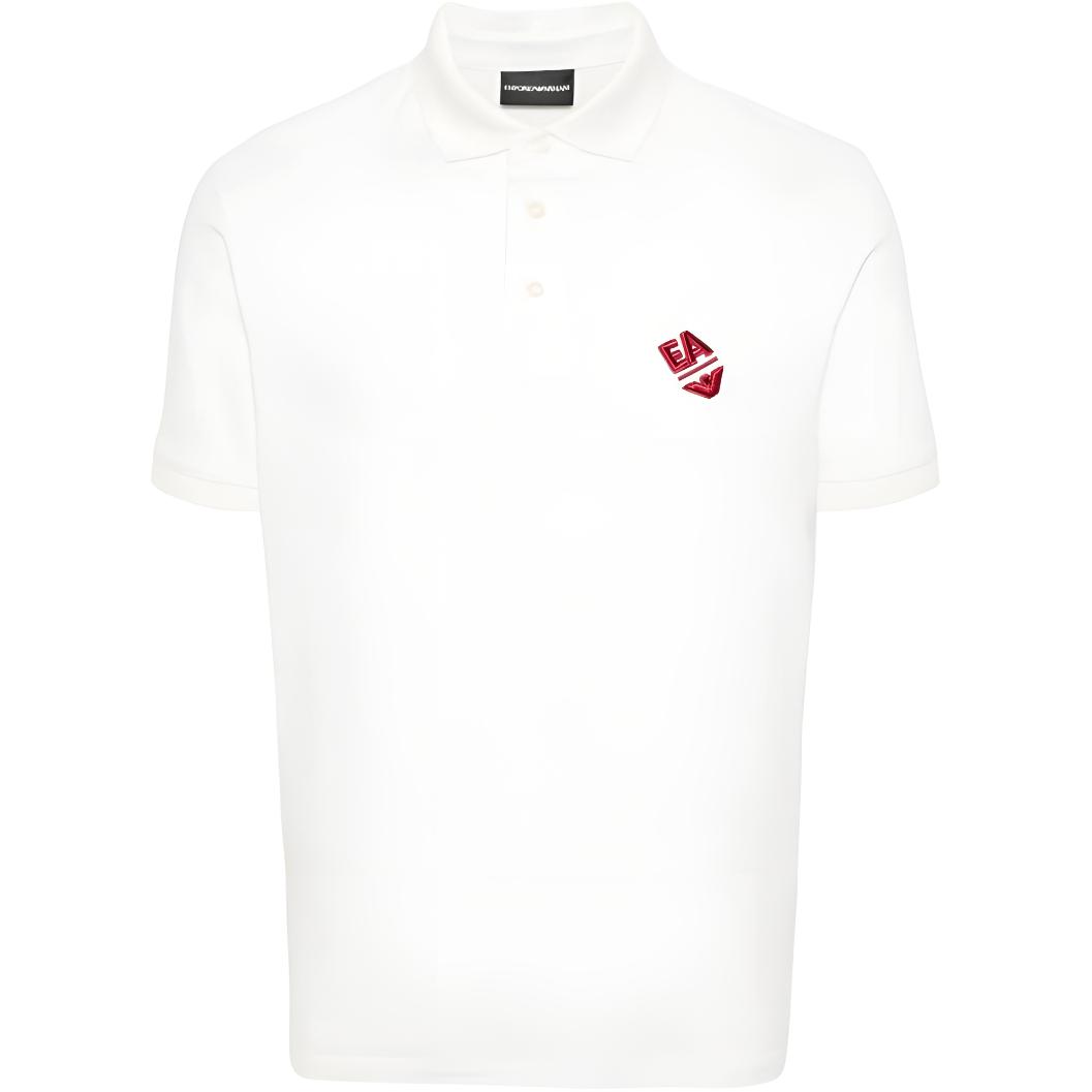 

Футболка поло мужская FW23 EMPORIO ARMANI, белый
