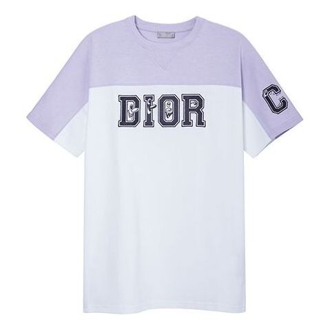 

Футболка men's x kenny scharf crossover ss21 knit short sleeve white Dior, белый